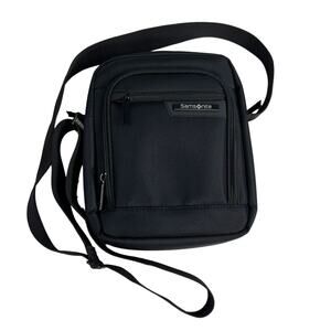 Samsonite Tablet‎ Camera Messenger Bag Black Shoulder Strap RFID Protection